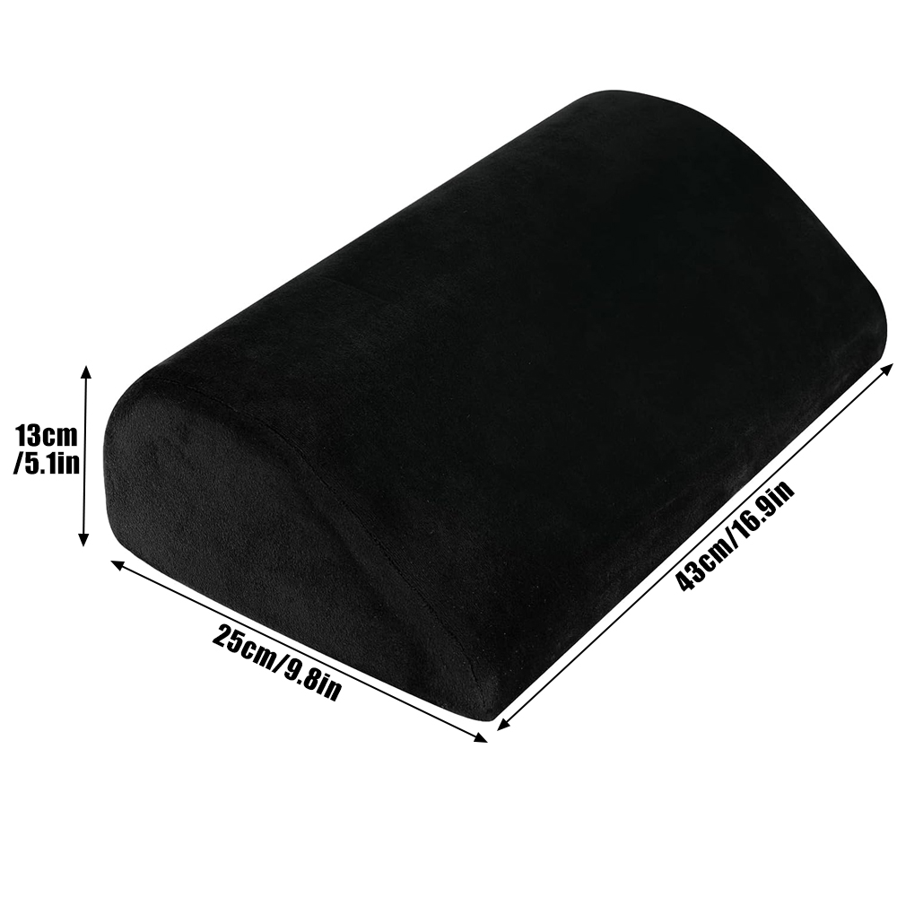 Ergonomic Foot Rest Under Desk - Office Work, Gaming Foot Elevation Pillow, Wedge Pillow for Legs - Provides All-Day Relief: Default Title