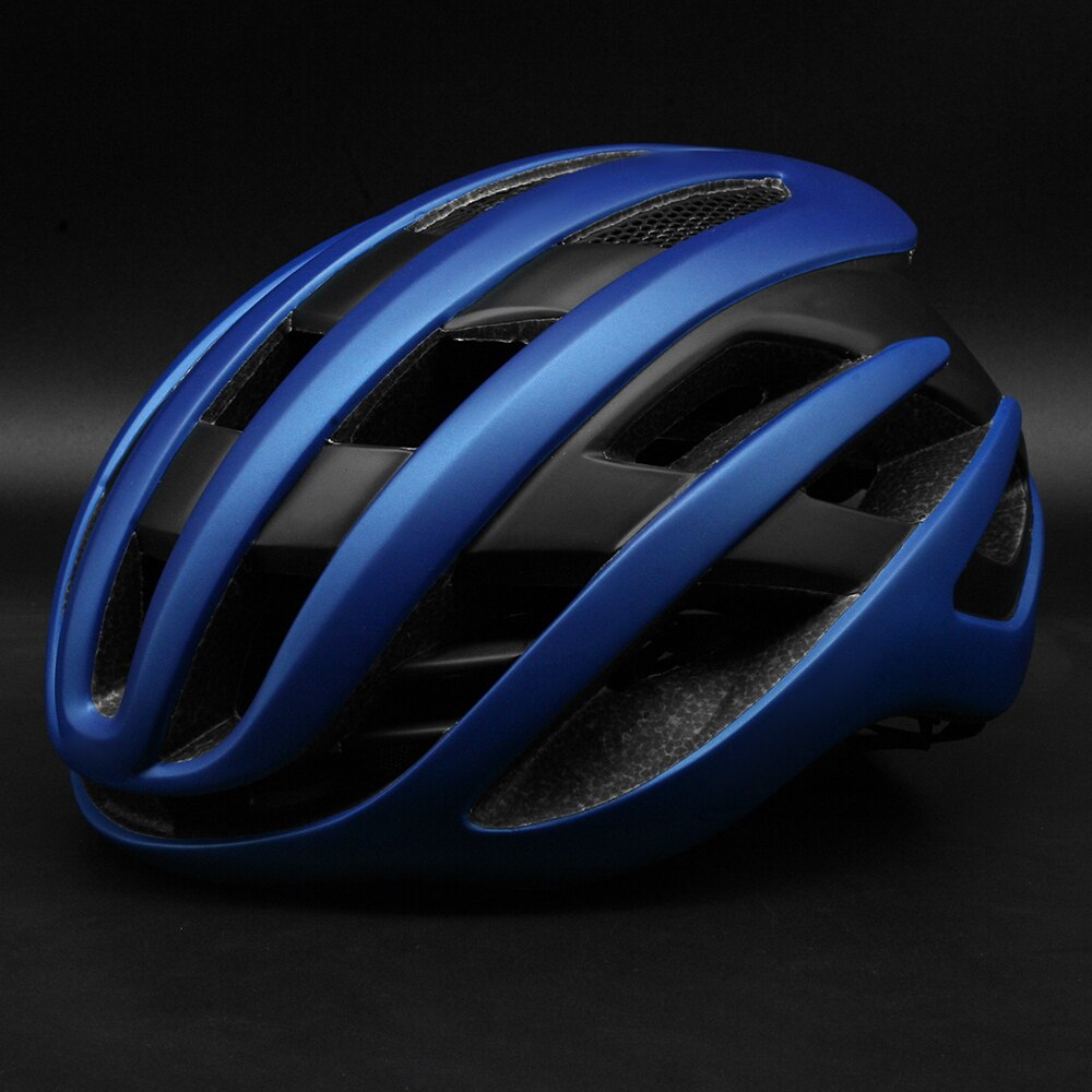Aero-casco de ciclismo ultraligero para hombre y mujer, protector de cabeza aerodinámico para bicicleta de carretera y montaña, con giro de aire, cómodo y seguro