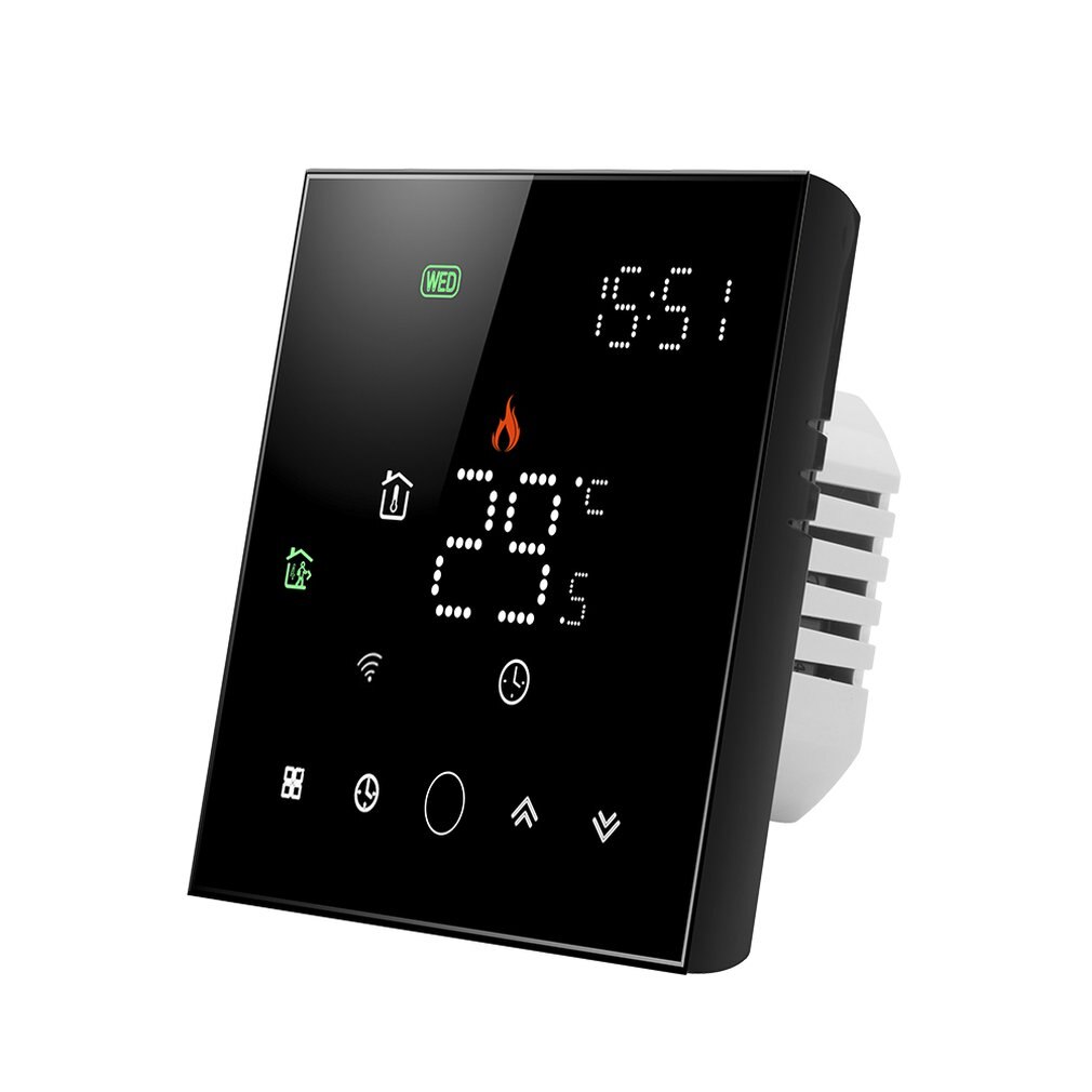 BHT-003-GALW 95-240V Wifi Smart Warm Floor Temperature Controller Voice Control Electric Heating Wall Thermostat: Water heating B