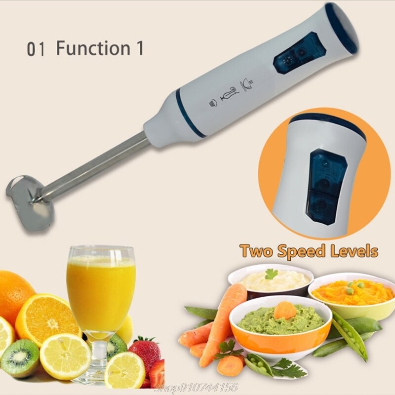 3-in-1 Multifunctional Hand Blender 220-240V, 1000W Immersion Mixer, Chopping Bowl,Shaker Glass,Whisk D17 20