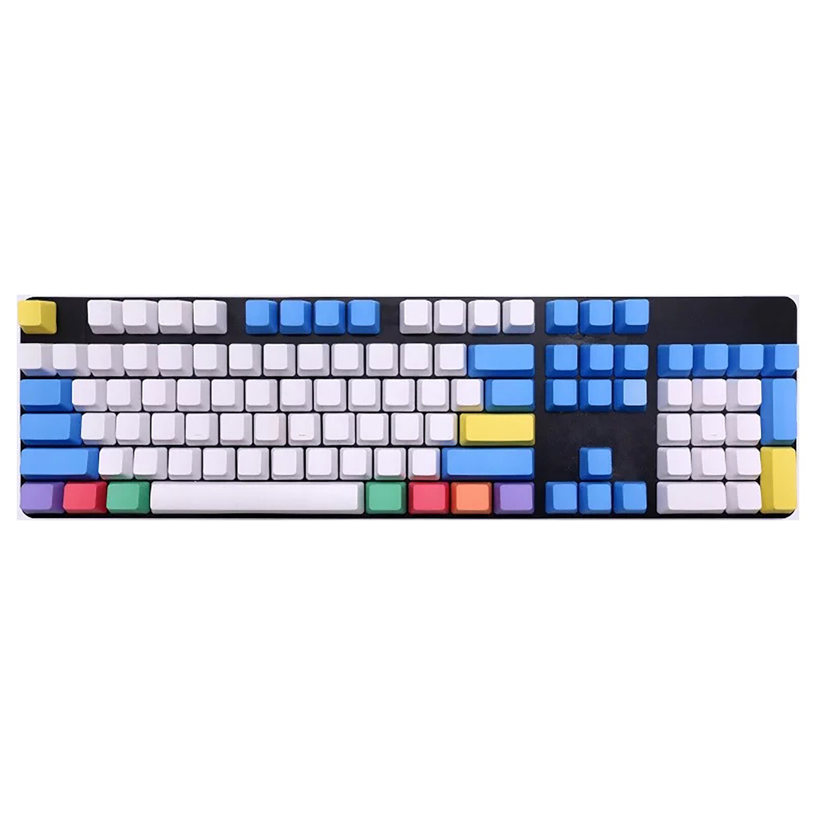 108Pcs Geen Letters Key Cap Set Pbt Lichtdicht Keycaps Voor Mechanische Toetsenbord Vervanging Key Caps Keycap Toetsenborden Accessoires
