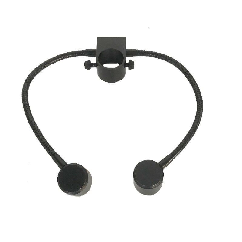 22-32MM 3W Dual Gooseneck Lights 2 x12 LED Bulb Twin Goose Neck Illuminator Lamp For Industry Stereo Microscope Camera Magnifier