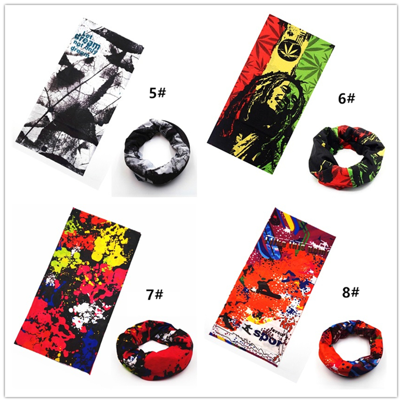 Vindtät cykel sömlös magisk bandana cykling pannband utomhus sport skid bandana huvudbonad mask cykel halsduk