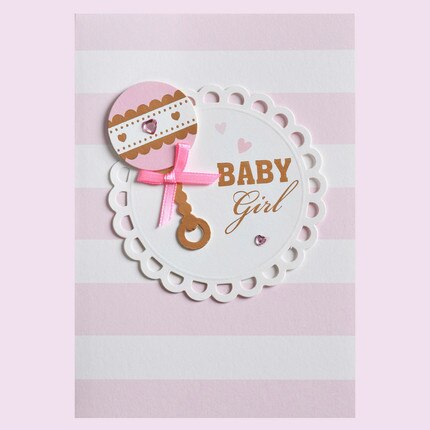 Eno Groet Baby Kaarten 3D Papier Jongetje Meisje Handgemaakte Kaarten Leuke Baby Mini Cards: MINI 1812 II 02