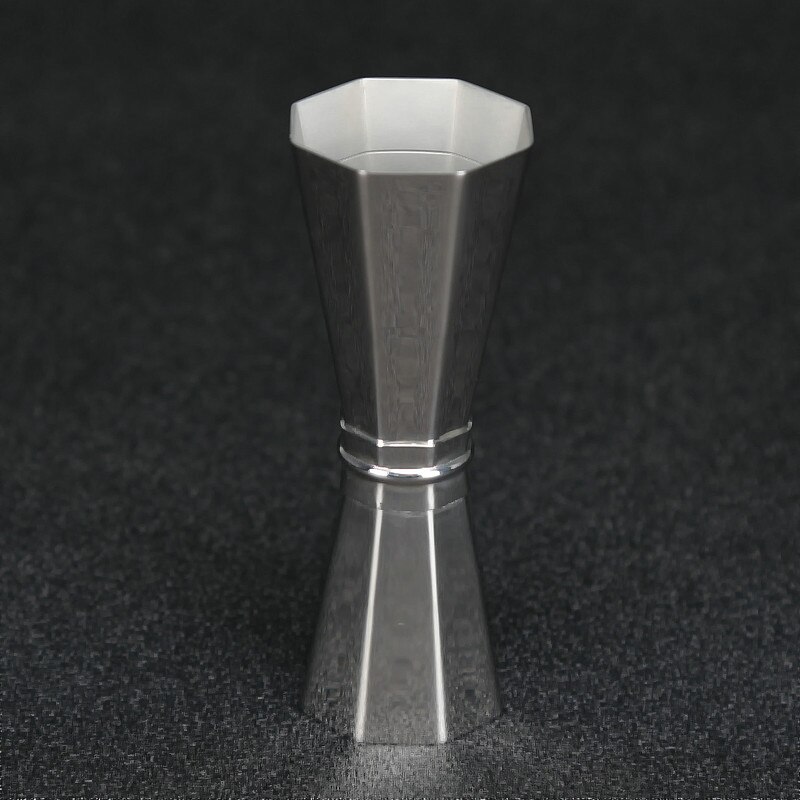 High-precision scale stainless steel measuring device Octagon measuring cup oz cup Jiggers