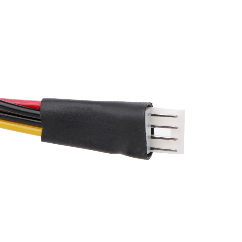 Adaptador de Cable de alimentación FDD macho a hembra SATA de 15 Pines, accesorios de ordenador, 4 pines