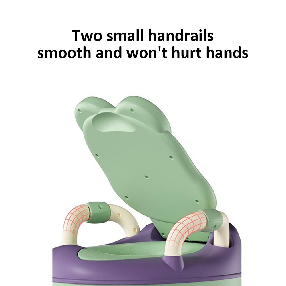 Draagbare Breder Kinderpotje Wc Zetel Zachte Kinderen Potty Kind Pot Training Kids Stoel Wc-bril Veilig Pp Materiaal