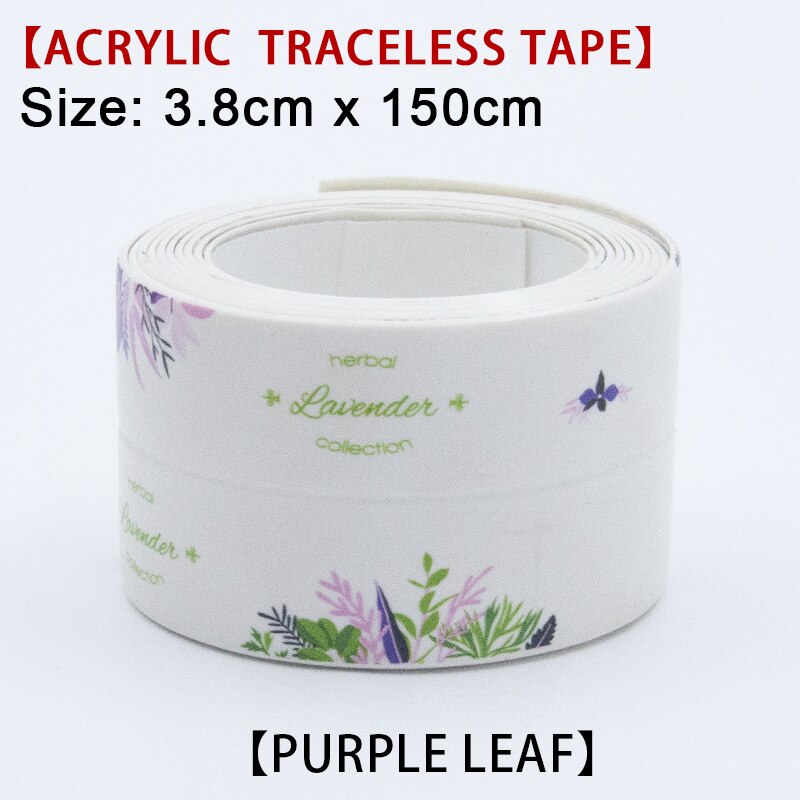 Acrylic glue Kitchen Stove Sink Toilet Bathroom Corner Wardrobe Waterproof And Mildew Proof Tape Seamless Self-Adhesive Corn: Acrylic 150cm zy