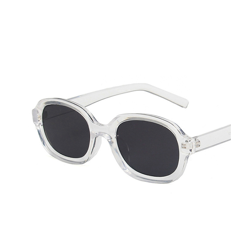 Gafas De Sol ovaladas cóncavas Vintage para mujer, gafas De Sol De Retro De a la para mujer, gafas De Sol redondas Vintage De Hip Hop De: Blanco / YELLOW