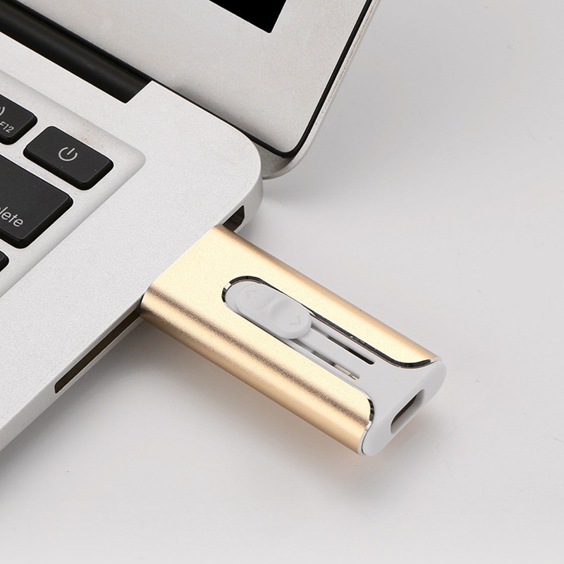 4 in 1 USB Flash Drive 256GB High Speed Micro USB Stick Type-C Pen Drive 32GB 128gb 1TB Memory Stick for iphone Android PC iPad