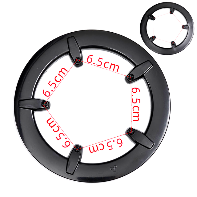 Bicycles Crankset Accessories Plastic Chain Wheel Cover Chain Guard Ring Crankset Protective Chain Wheel Cover: KUN40-42T