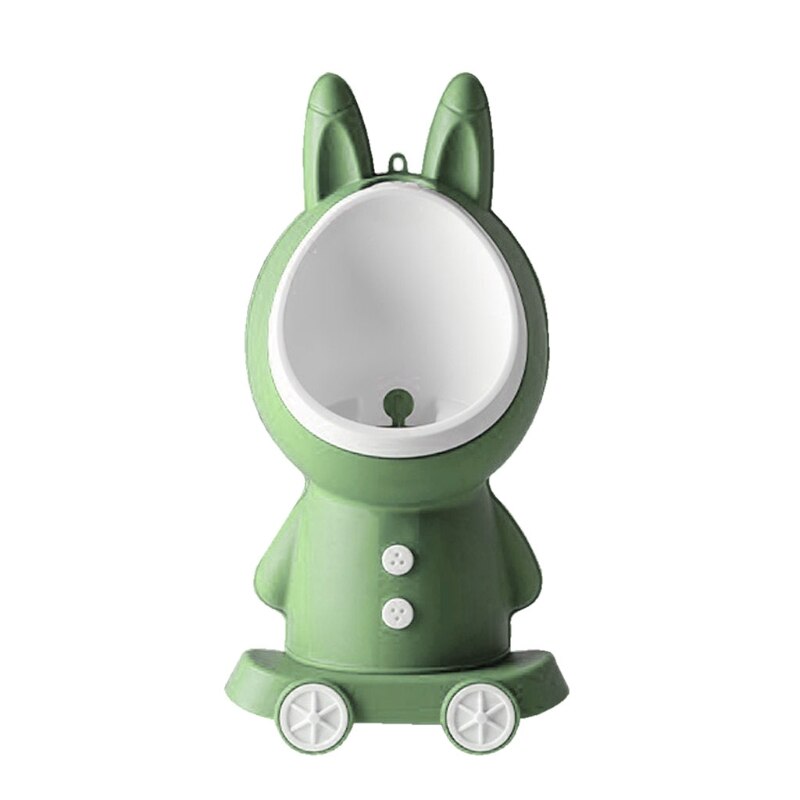 Rabbit Baby Potty Toilet Toddler Stand Vertical Urinal Kid Training Pee Portable J60B: GN