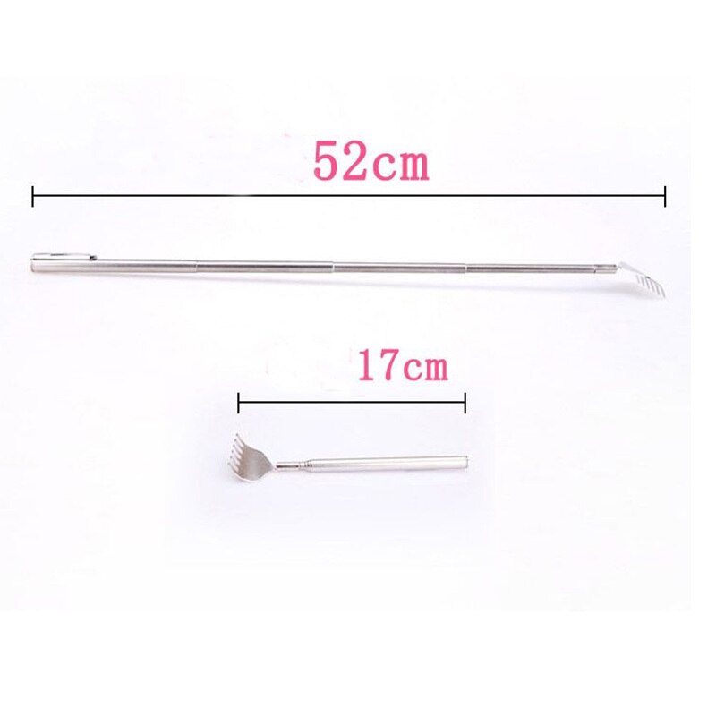 Stainless Steel Claw Back scraper Telescopic Retractable Back Scratcher Extendible Body Massage Hackle Itch Stick Health Care