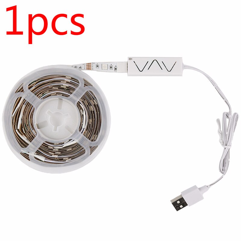 Smart LED Strip Lights 50Ft 5050 RGB LED Rope Lights Music Sync Bluetooth App Controlled Remote Color Changing TV Back Lights: 1pcs