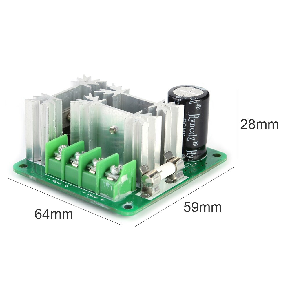 CCMCN PWM 6V 12V 36V 60V 90V Motor Speed Control DC 6V-90V Motor Speed Control Regulator Dimming Controller Governor Module