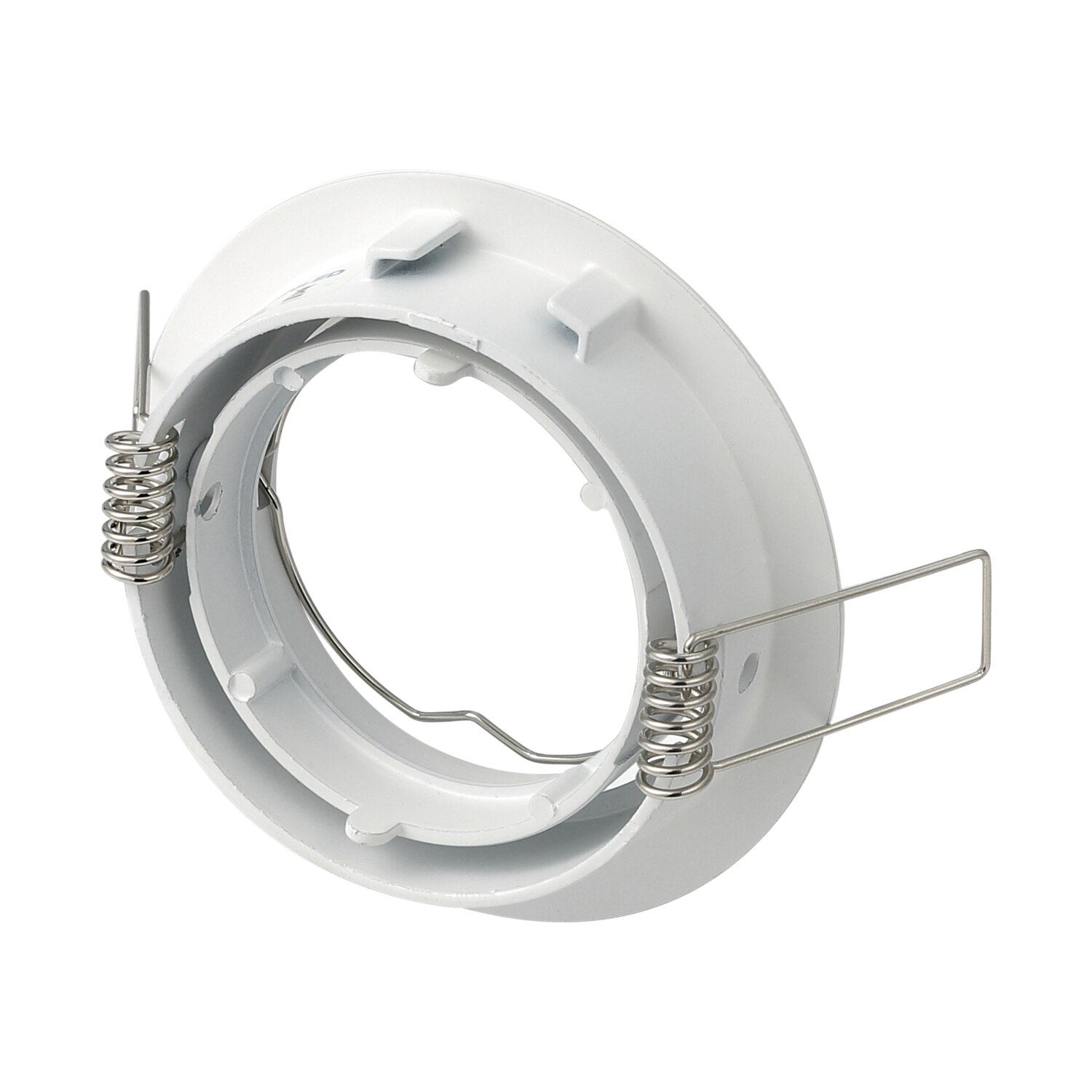 Justerbar taklampa hållare halogenljusfäste kopp aluminium led downlight  gu10 mr16 spot lampa hållare