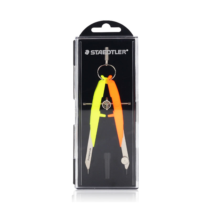 STAEDTLER carpenter compass drawing tool for engineering drawing: 1pcs Yellow -orange