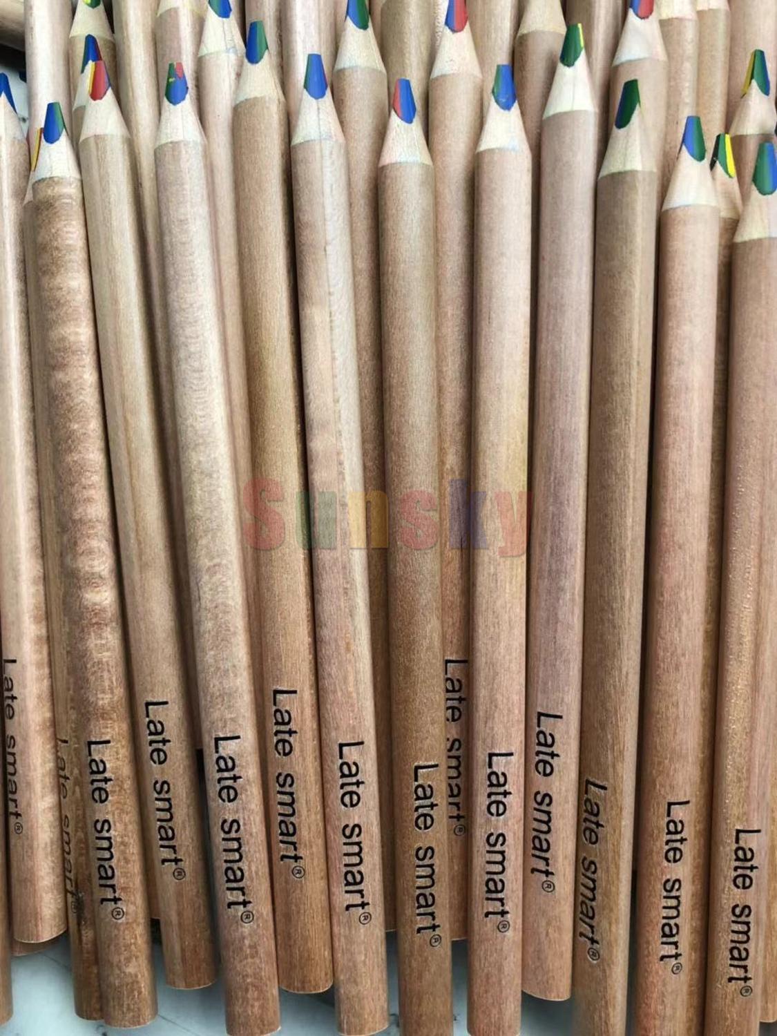 50pc/set 4 in 1 color Pencil Rainbow Coloured Drawing Pencil Art Supplies paniting set Painting Handbook draw set kids