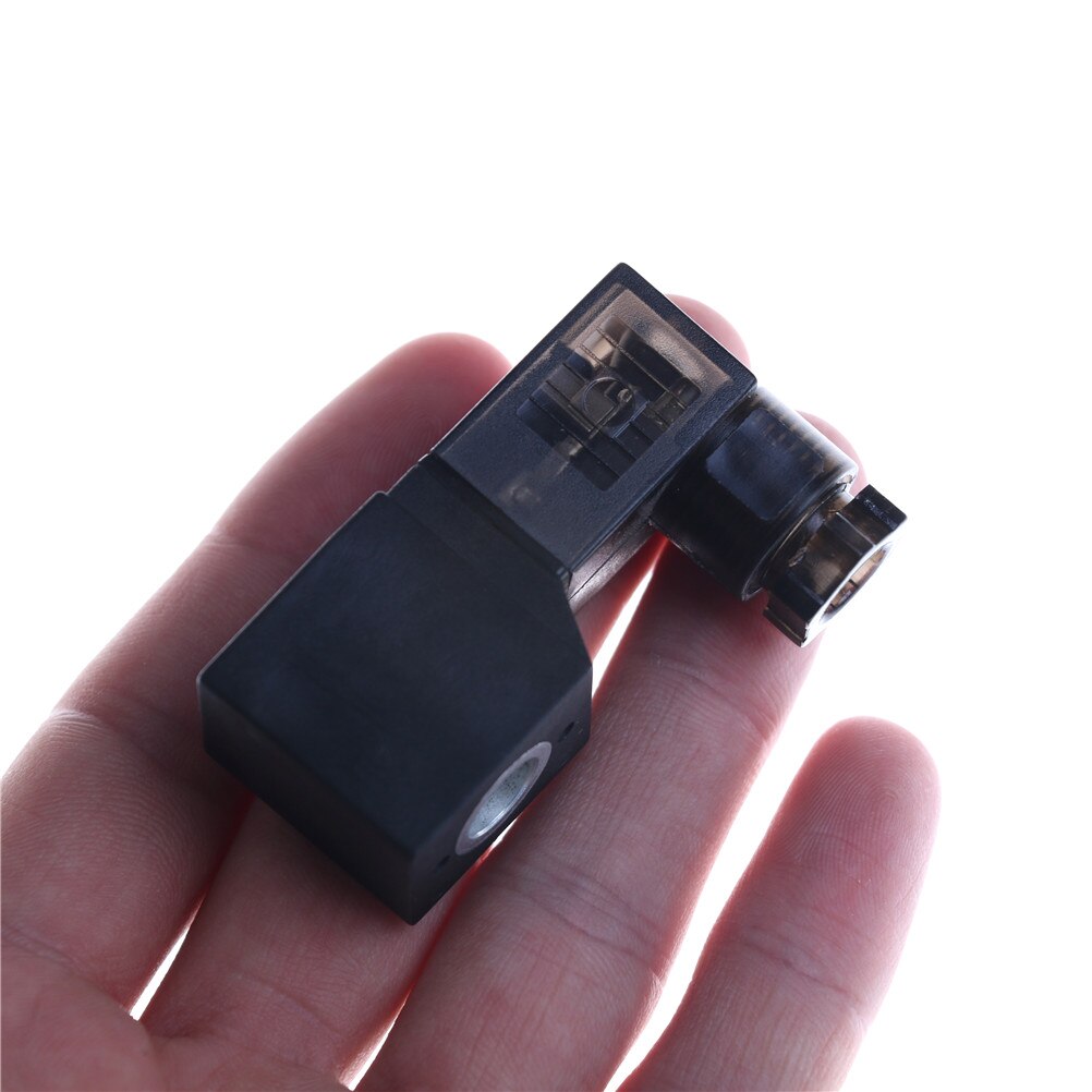 Plastic Solenoid Valve Coil 12V DC, 2Port 2Pos 1/4" BSP Normally Closed Solenoid Valve Coil Led