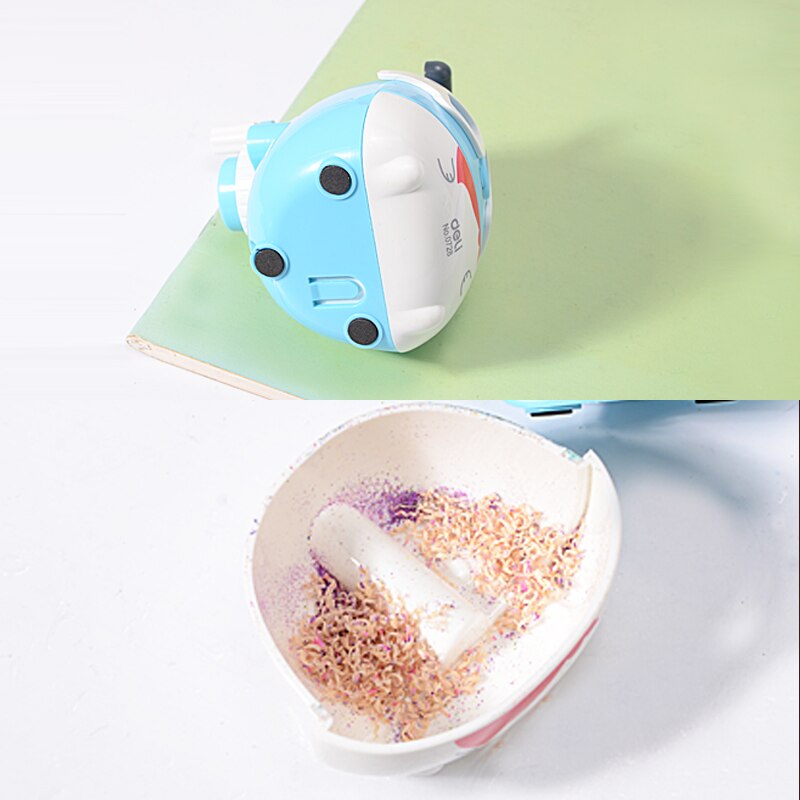 Novelty Cartoon Dog Pencil Sharpener Plastic Mechanical Pencil Sharpener for Kids School Stationery Supplies