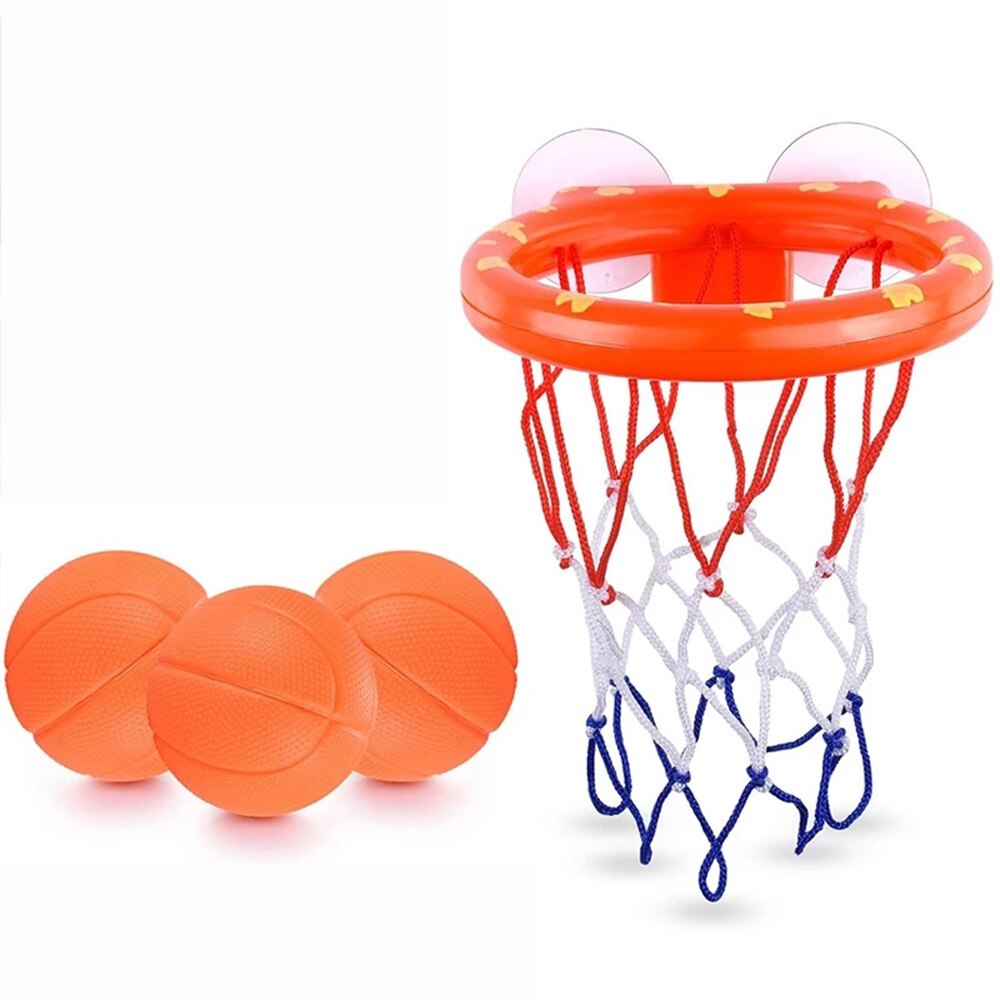 Ensemble panier de basket-ball pour enfants avec panneau arrière et contre-balles - Sport