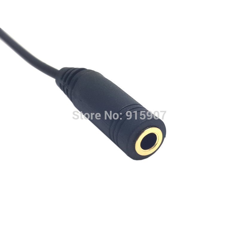 Zihan 3.5Mm Male Naar Double 3.5Mm Vrouwelijke Audio Hoofdtelefoon Y Splitter Kabel Met Volume Schakelaar