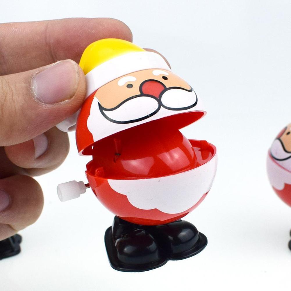 Jouet de saut mécanique de noël pour enfants, Mini de noël Vintage, bonhomme de neige à remonter, drôle