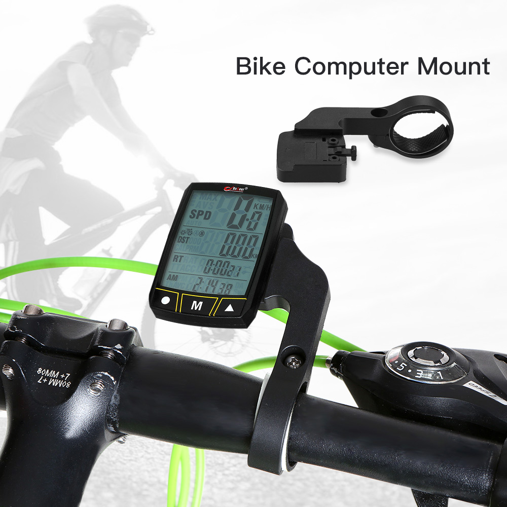 Bicycle Mount Bike Computer Holder for Bicycle Computer BOGEER Series Bike Computer Support for 24-33mm Handlebar
