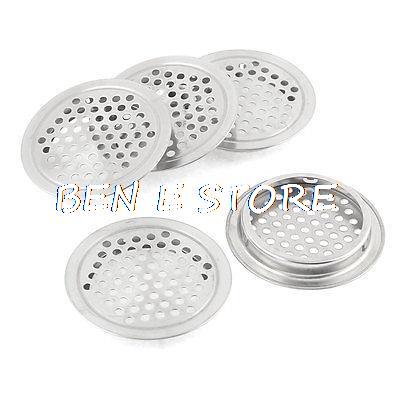 20 Stück Edelstahl-Luftgitter – 35 Mm, Rund, Für Schrank, Bad, Küche & Mehr