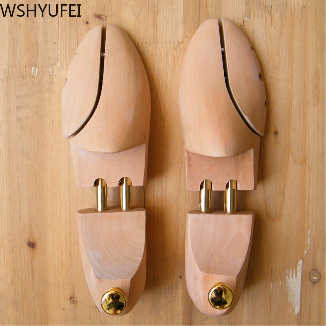 Grenen massief houten schoenen houden verstelbare lederen schoenen vorm blank vervorming laatste uitbreiding van schoenen boom