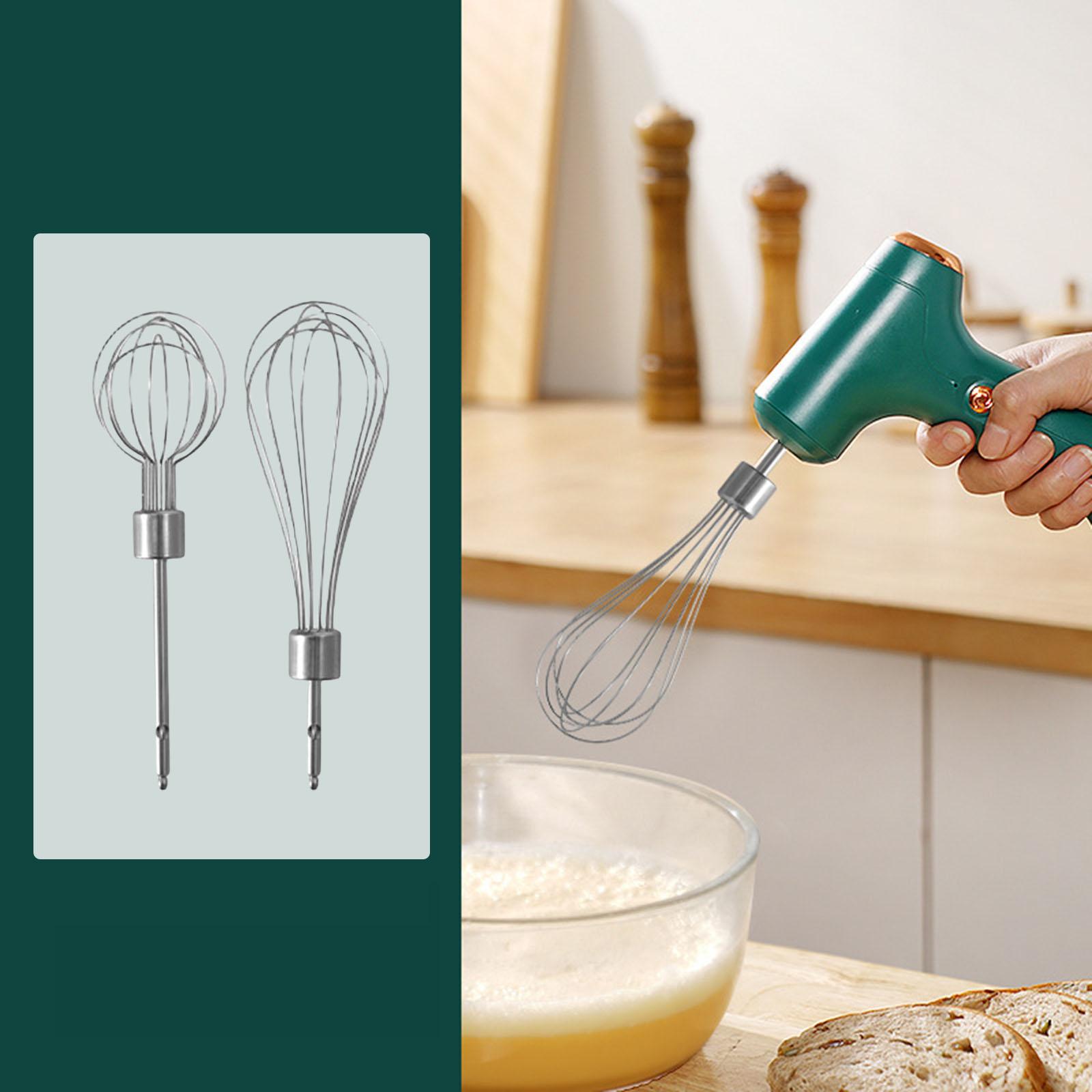 Wireless Portable Electric Food Mixer Hand Blender High Power Dough Blender Egg Beater Hand Mixer