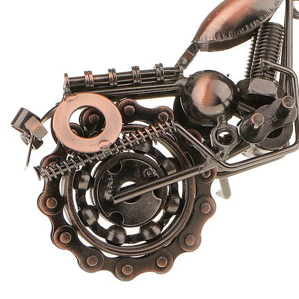 Moto vintage en métal artisanal, modèle de moto, d... – Grandado