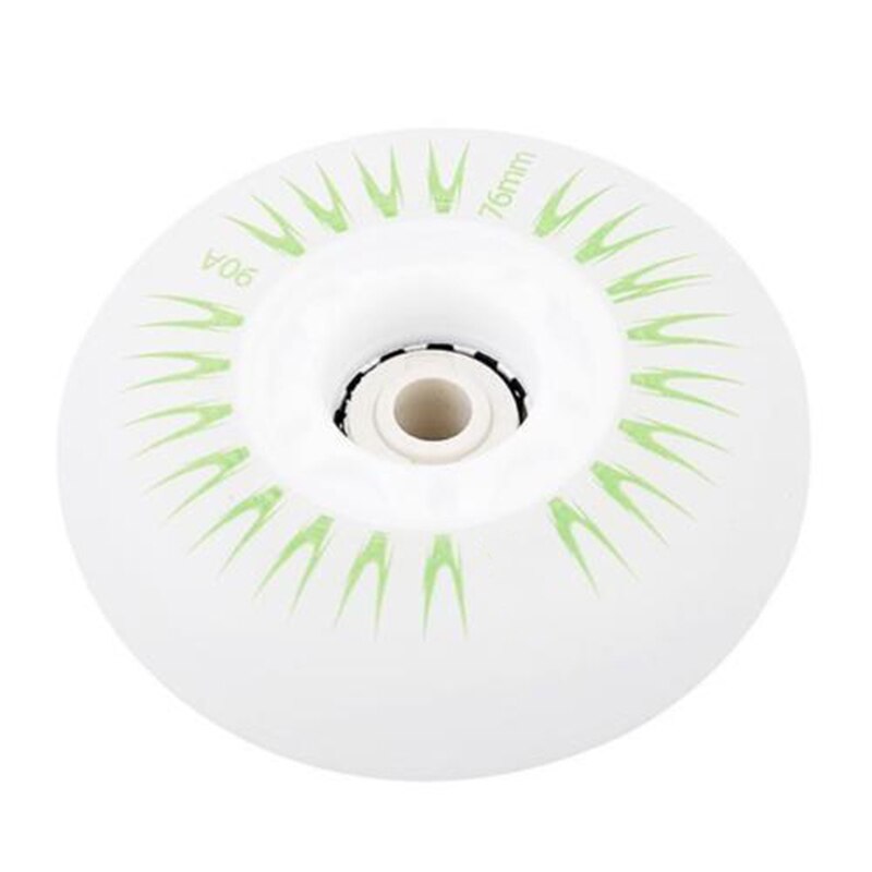 Cool Flash Roller Wheels 90A PU LED Flashing inline skate wheel 76mm skate wheel Outdoor rollerblad skate Super Durable