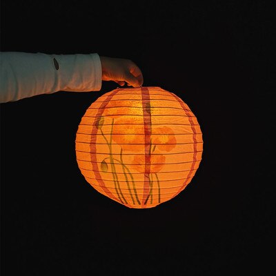 Chinese Year Lantern Festival Mid-Autumn Festival Portable Paper Lantern Chinese Style Antique Hanfu Photo Portable Lantern: 5