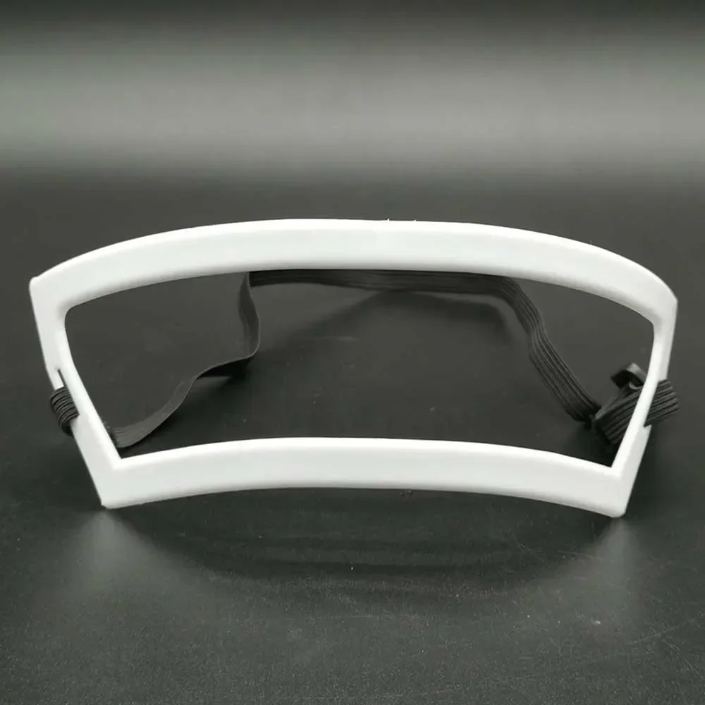 Haar Trimmen Liniaal Halslijn Gids Vormgeven Styling Baard Sjabloon Kam Nek Rug Styler Mannen Nek Vormgeving Liniaal Gereedschap Voor Kapper: WHITE