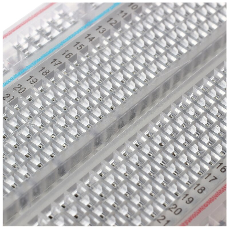 Experimenteerbord breadboard printplaat zyj  - 60 transparant