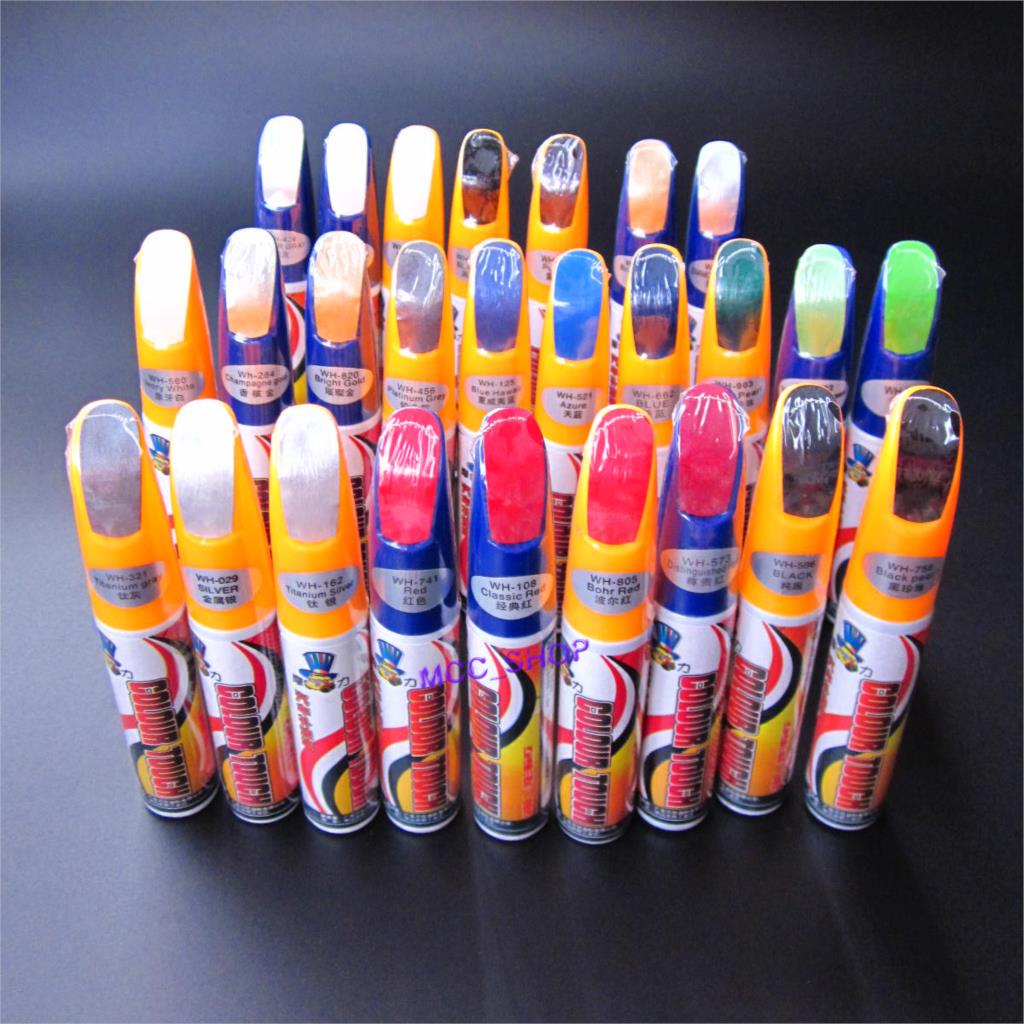 Stylo Simoniz pour réparation de peinture automobile, outil pour enlever les défauts et les rayures, couleur blanche,