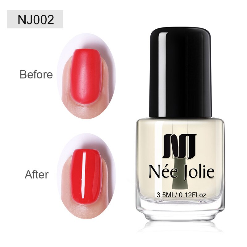 Nee jolie 12 färger nagellack roséguld glitter paljetter gradient serie shimmer flake för nail art diy 3.5ml: Basolja