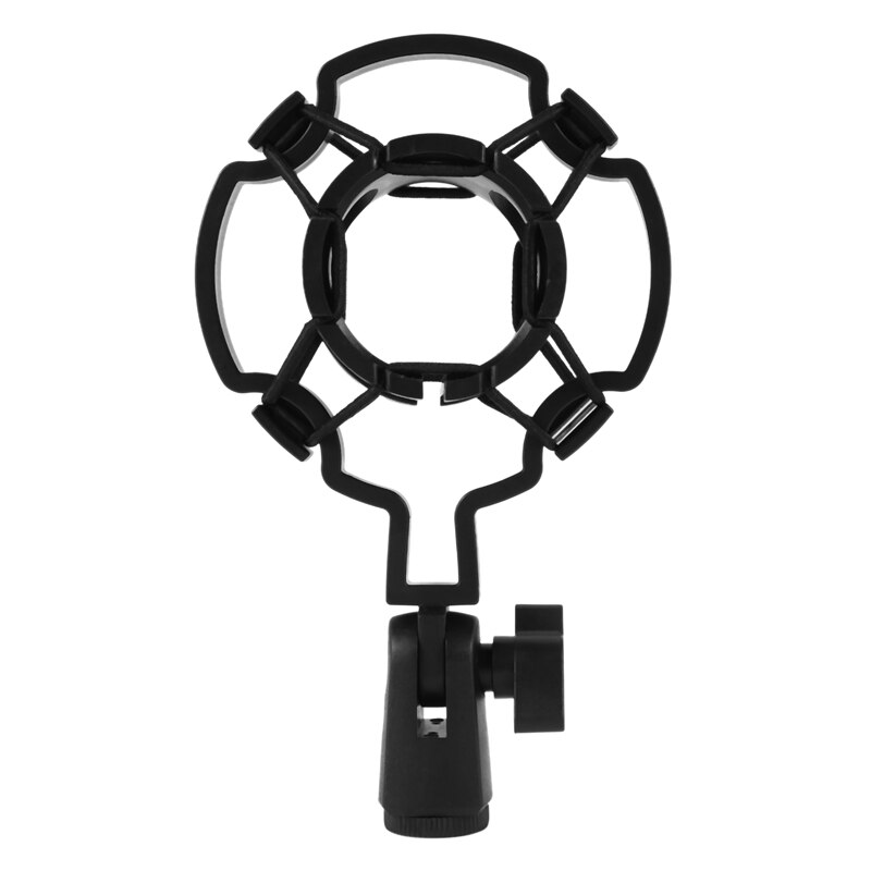 Universal Condenser Microphone Mic Shock Mount Holder Studio Recording Bracket For Large Diaphram Mic Clip: Default Title