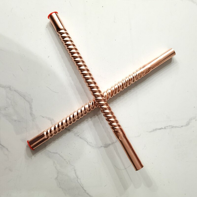 16/19MM Air conditioning copper corrugated pipe Air conditioning connect pipe Easy to bend welding pipe Accessories