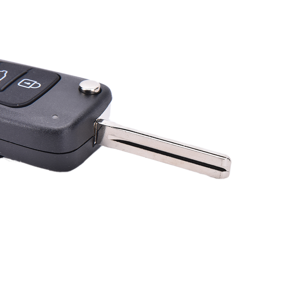 3 Buttons Folding Key Shell For Hyundai I20 I30 IX35 I35 Remote Case Fob