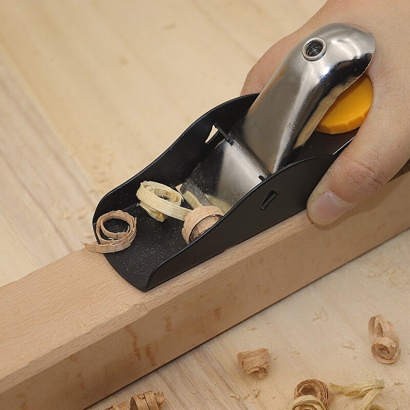 Portable Woodworking Plane Hand Plane Adjustable Wood Bench Planer for Crafts Making Wood Furniture Repair Easy to Use