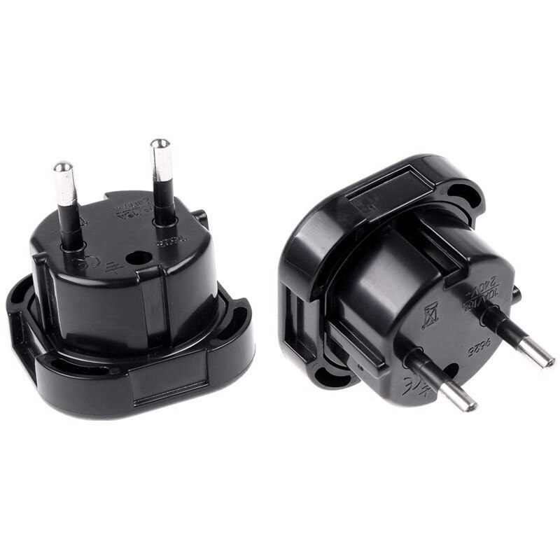 2 PiN UK TO EU EUROPE EUROPEAN UNiVERSAL TRAVEL CHARGER ADAPTER PLUG CONVERTER Wall Plug Socket