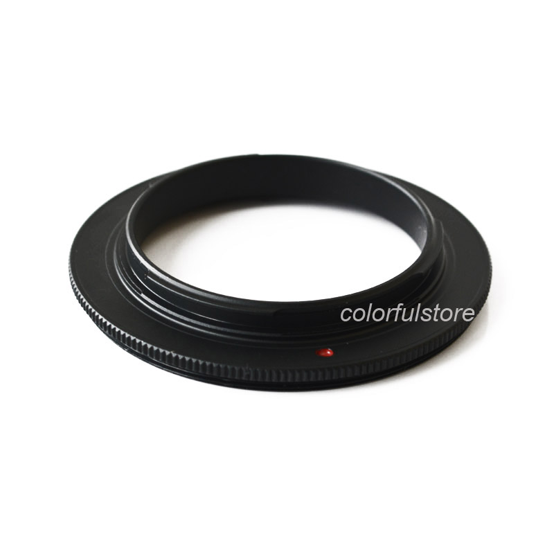 49mm 52mm 55mm 58mm 62mm 67mm 72mm 77mm Macro arrière adaptateur d'objectif de caméra convertisseur anneau plan pour Sony NEX E Mount Micro SLR