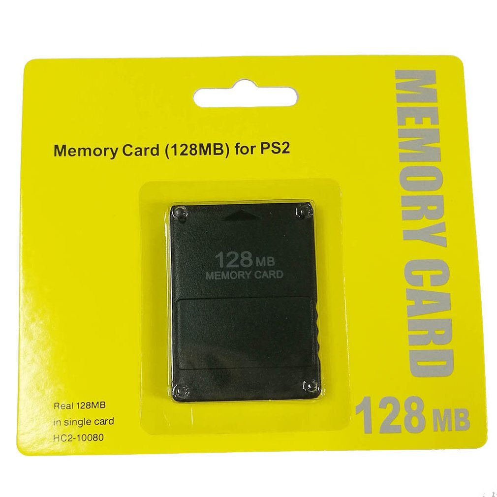 For PS2 8MB/16MB/32MB/64MB/128MB/256MB Memory Card Memory Expansion Cards for Sony Playstation 2 PS2 Black Memory Card: 128MB