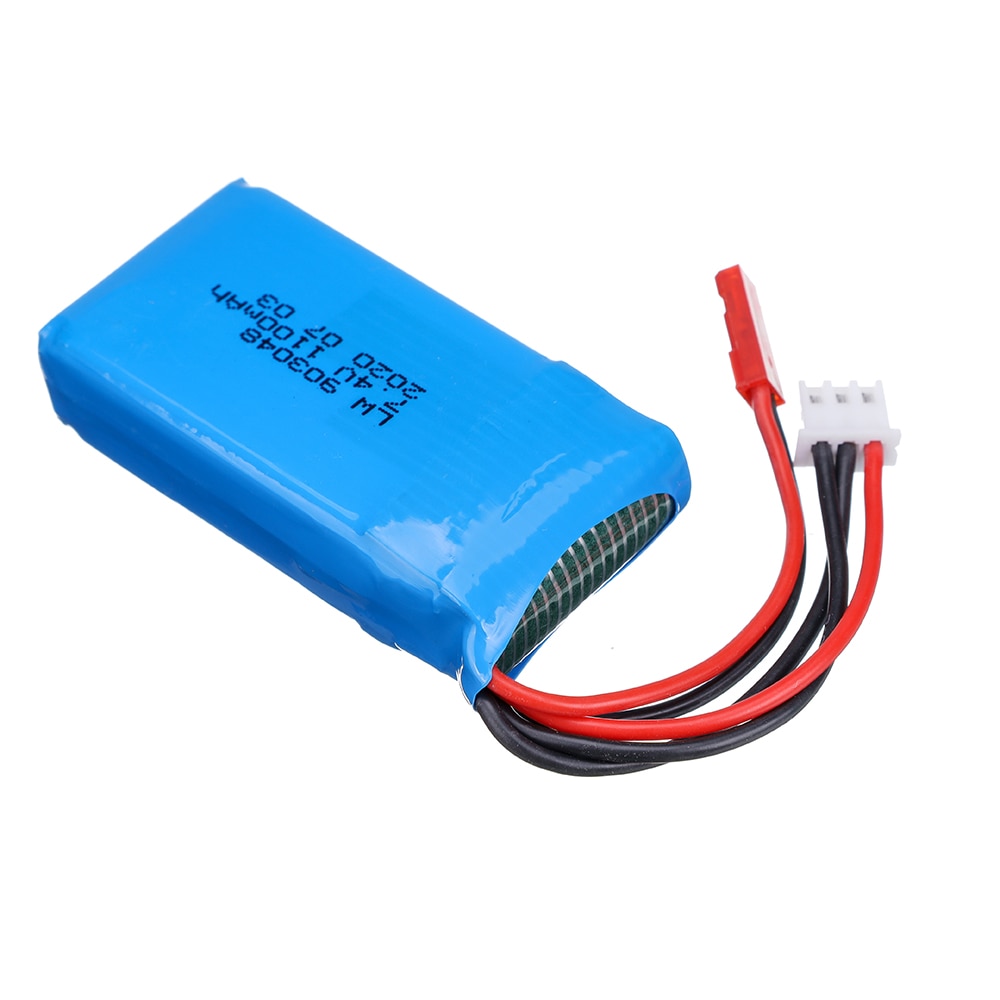 7.4V 1100mAh 25C Li-Po Battery for WLtoys A949 A959 A969 A979 V912 V913 V353 k929 V262 L959 T23 T55 car battery parts