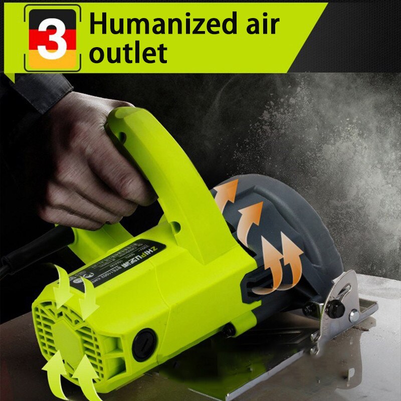 Z1E-TF-110 cutting machine multi-function handheld, 45 degree tile toothless chainsaw metal tile cutting machine