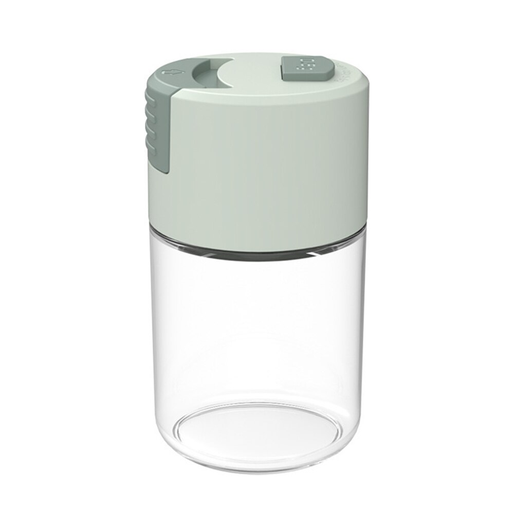 Measuring Salt and Pepper Shakers Glass Bottle Quantitative Each Press 0.5g Easy to Use Condiment Bottles Large Capacity PR