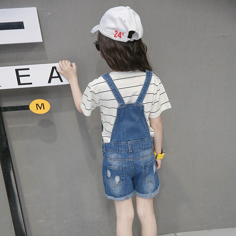 Girls Waist Denim Shorts Kids Clothes Bottoms Summer - Australia - View #8