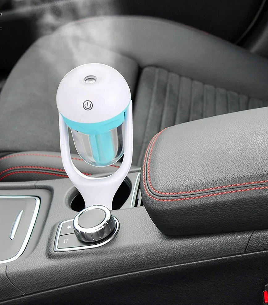 Mini Car Air Humidifier Steam Air Purifier Aroma Diffuser Essential Oil Aromatherapy Diffuser Auto Mist Maker Sprayer For Car